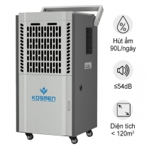 Máy hút ẩm công nghiệp Kosmen KM-90S (90Lít/24h)