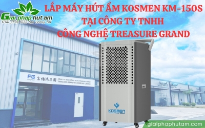 Lắp Máy Hút Ẩm 150L Bảo Quản Hàng Điện Tử Dân Dụng Cho Công Ty Ở Hải Dương