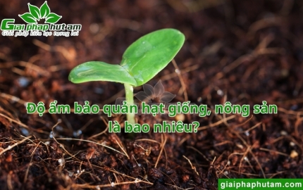Độ ẩm bảo quản hạt giống, nông sản