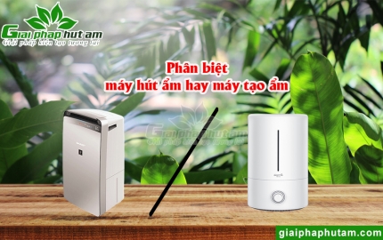 Máy Hút Ẩm Và Máy Tạo Ẩm