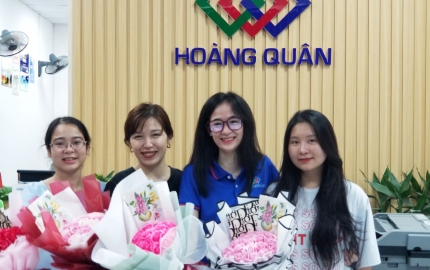 Mừng ngày 20/10 công ty Hoàng Quân (2023)