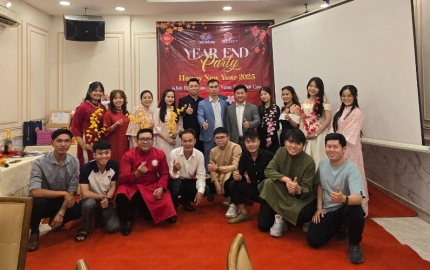 TIỆC TẤT NIÊN 2024 VÀ CHÀO ĐÓN NĂM MỚI 2025 CỦA CÔNG TY HOÀNG QUÂN TẠI TPHCM