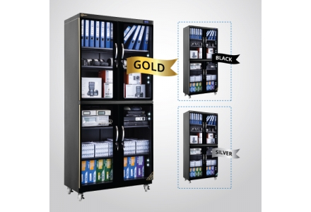 Tủ chống ẩm Nikatei NC-600S (Gold/Silver/Black)