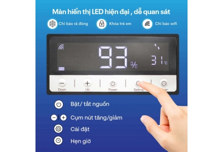 Máy hút ẩm công nghiệp FujiE HM-6360EN 3 Pha Mới
