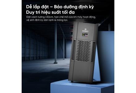 Máy hút ẩm công nghiệp Kosmen KM-250S (250 Lít/24h)