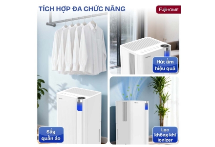 Máy Hút Ẩm Dân Dụng Fujihome DH10NEW
