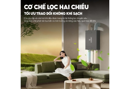 Máy cấp khí tươi và lọc không khí Kosmen KM-A300 Pro