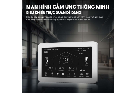 Máy cấp khí tươi và lọc không khí Kosmen KM-A300 Pro