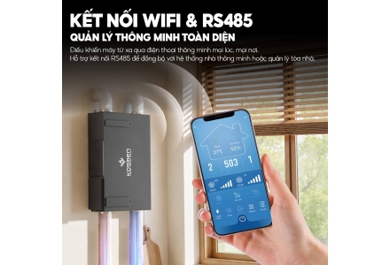 Máy cấp khí tươi và lọc không khí Kosmen KM-A300 Pro