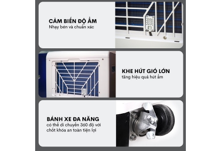 Máy hút ẩm công nghiệp Fujihaia DH55BL