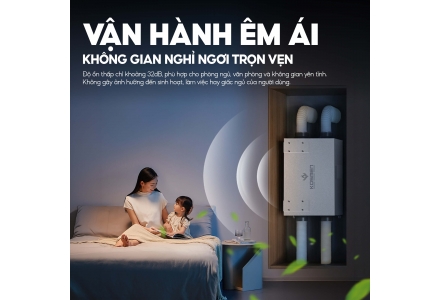 Máy cấp khí tươi và lọc không khí Kosmen KM-A250