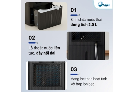 Máy hút ẩm FujiE HM-912ED