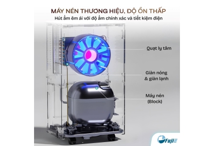 Máy hút ẩm FujiE HM-912ED