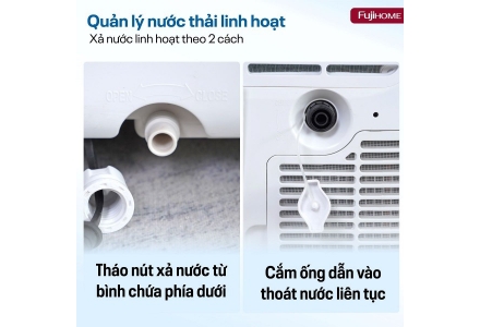 Máy điều hòa di động thông minh Fujihome PAC14N thế hệ mới (14.000BTU-1.6HP)