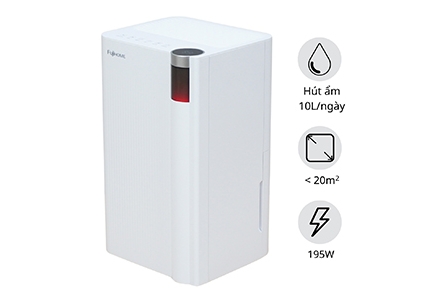 Máy Hút Ẩm Dân Dụng Fujihome DH10NEW