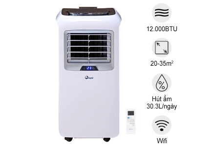 Máy điều hòa di động thông minh FujiE MPAC12B (12000BTU-1.5 HP)