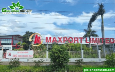 Máy Hút Ẩm 480L Bảo Quản Sản Phẩm May Mặc Tại Maxport Limited