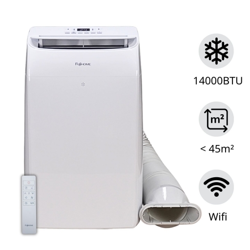 Máy điều hòa di động thông minh Fujihome PAC14N thế hệ mới (14.000BTU-1.6HP)