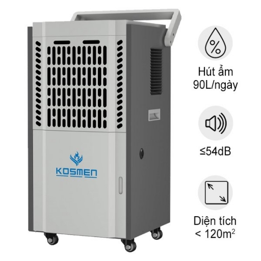 Máy hút ẩm công nghiệp Kosmen KM-90S (90Lít/24h)
