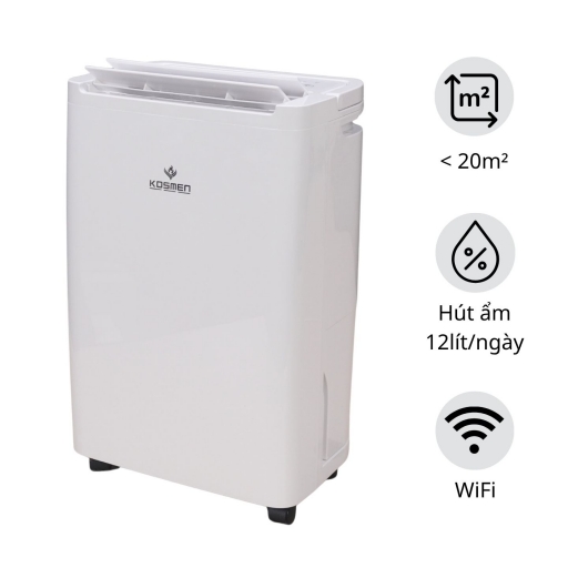 Máy hút ẩm Kosmen KM-12W (12 Lít/24h)