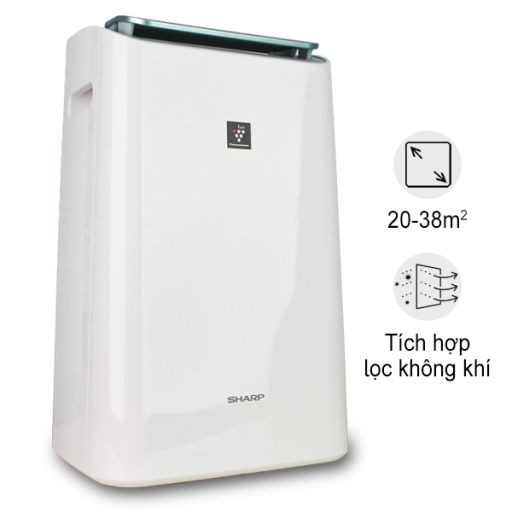 Máy hút ẩm lọc không khí Sharp DW-E16FA-W