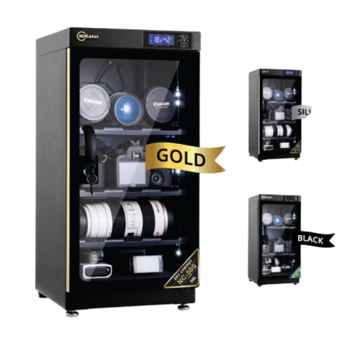 Tủ chống ẩm Nikatei NC-50S ( Gold/ Silver/ Black)