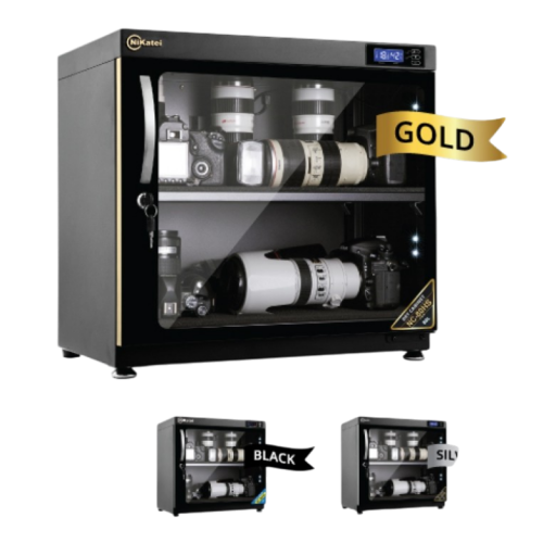 Tủ chống ẩm Nikatei NC-80HS (Gold/Silver/Black)