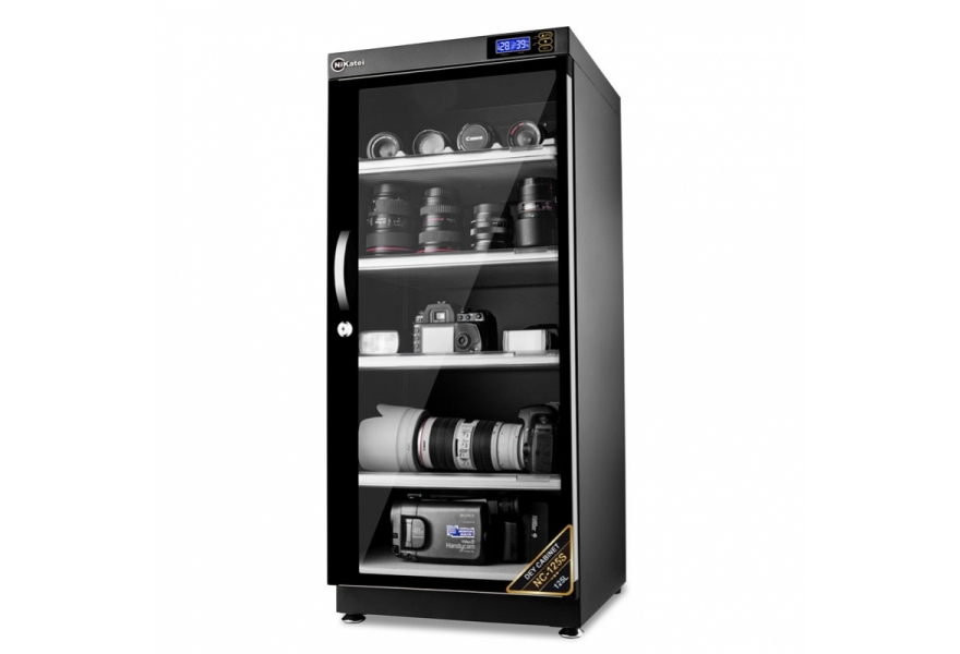 Tủ chống ẩm Nikatei NC-125S Silver