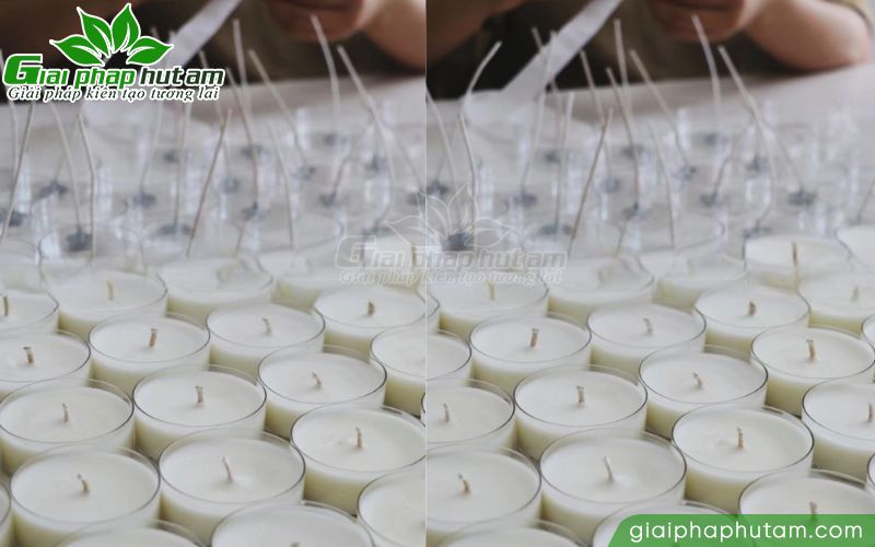 Máy hút ẩm công nghiệp cho xưởng sản xuất nến sáp