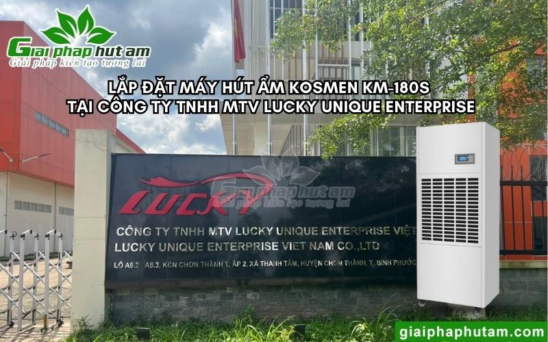 Lắp đặt Máy Hút Ẩm Kosmen Tại Công TY TNHH MTV Lucky Unique Enterprise