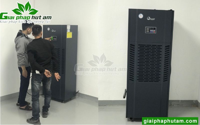 Lắp Máy Hút Ẩm Kosmen KM-250S Bảo Quản Linh Kiện Điện Tử Tại SF Innotek Vina - Bắc Ninh