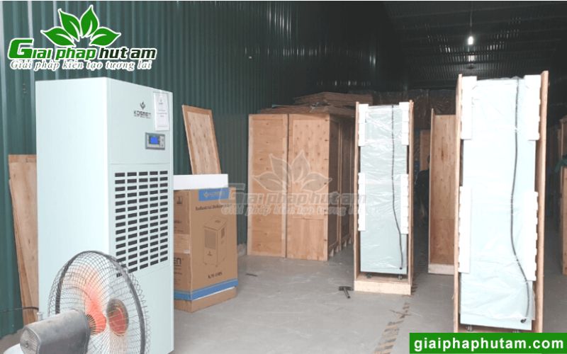 máy hút ẩm bảo quản và sấy cà phê tại sơn la 2