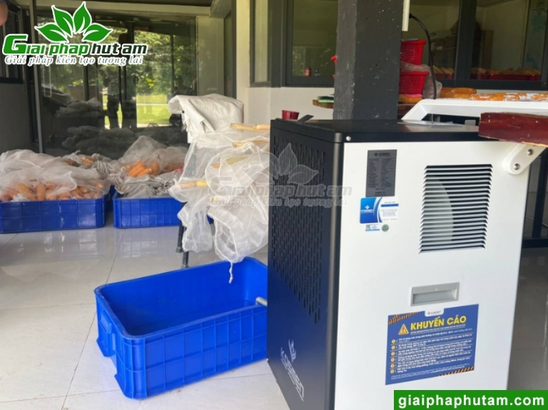 máy hút ẩm bảo quản hạt giống ngô tại đồng nai 2