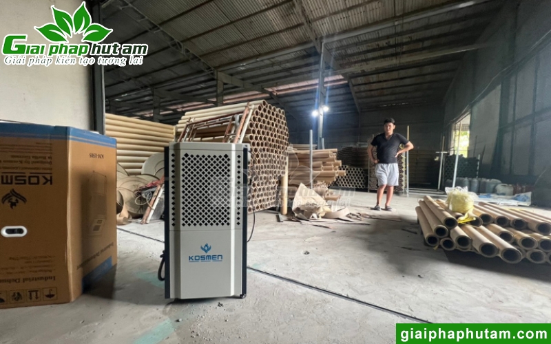 Máy hút ẩm trong sản xuất giấy tại hồ chí minh
