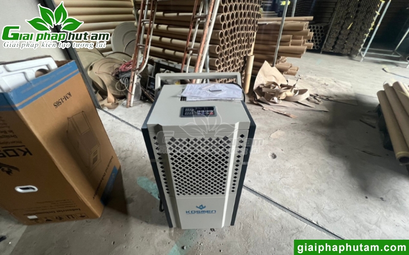 hình ảnh lắp máy hút ẩm bảo quản ống giấy tại củ chi   4
