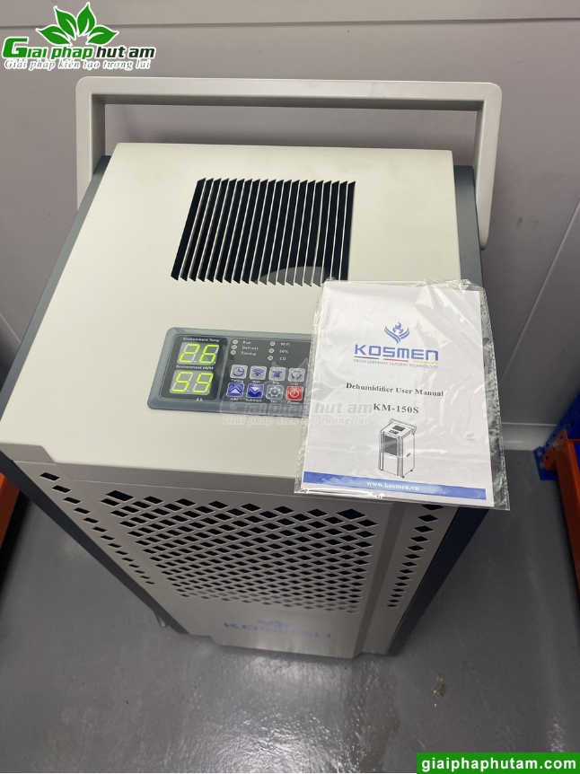 HÌnh ảnh máy hút ẩm 150L lắp tại bệnh viên y học cổ truyền quận 3