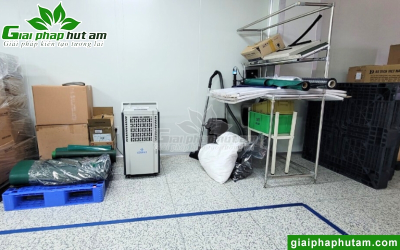 Lắp Máy Hút Bảo Quản Linh Kiện Điện Tử tại Vina Union - Vĩnh Phúc 