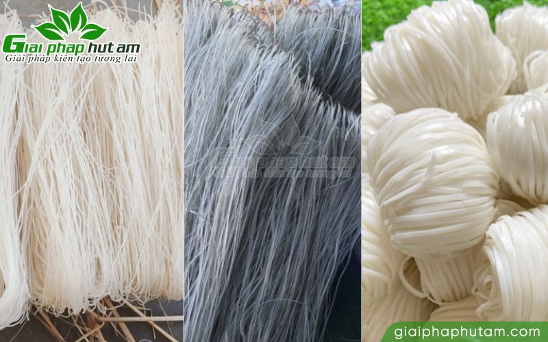  kiểm soát độ ẩm cho xưởng sản xuất bún, miến, phở khô