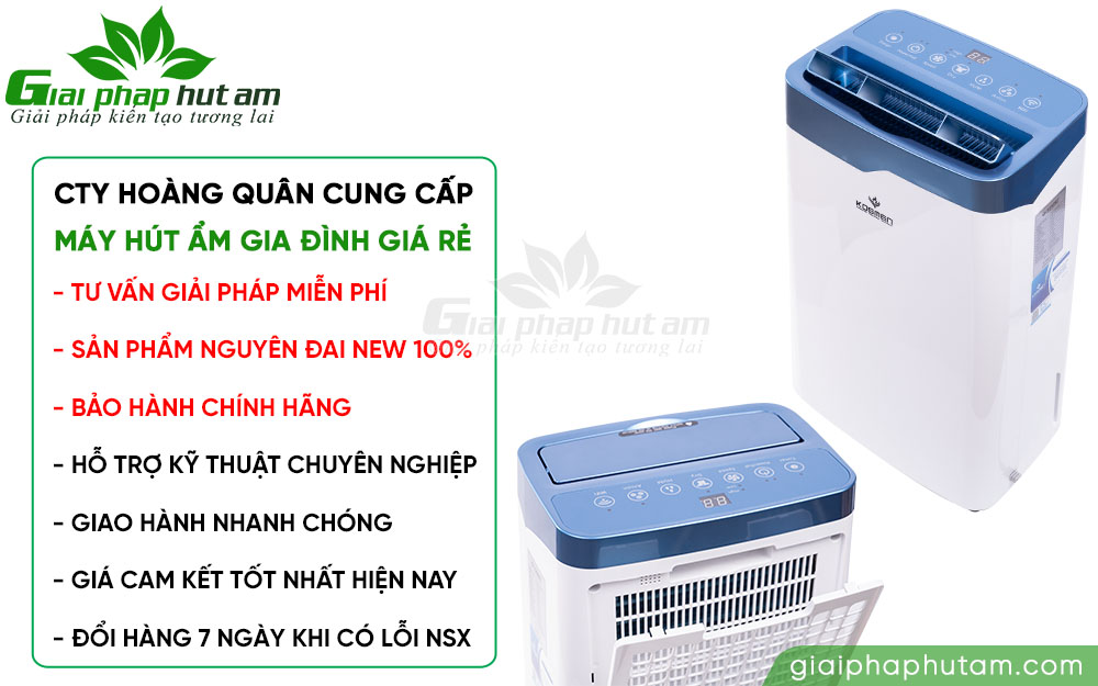 Mua máy hút ẩm Kosmen chính hãng tại Hoàng Quân