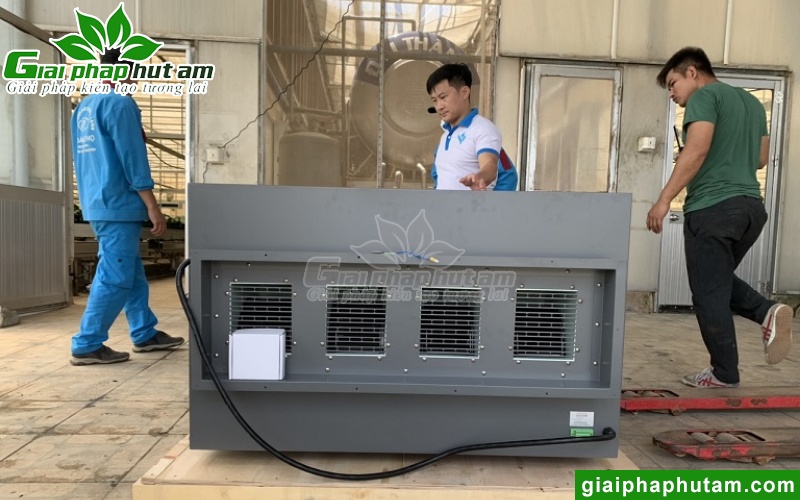 Máy hút ẩm treo trần Kosmen KM-480DS hoạt động bền bỉ