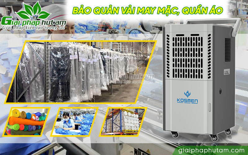 Bảo quản hàng dệt may, vải lụa
