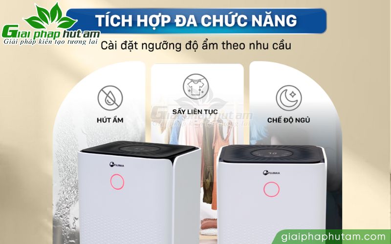 Máy hút ẩm dân dụng 12L Fujihaia DH12W