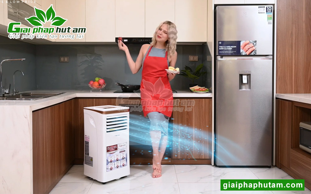 Máy lạnh di động Fujihome PAC10 - Hoạt động hiệu quả, an toàn, thân thiện và bền bỉ