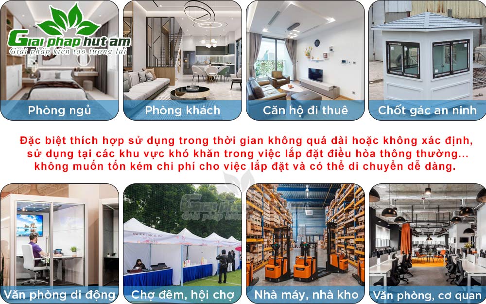 máy lạnh di động Fujihome PAC12 sẽ là lựa chọn thông minh cho những đối tượng khách hàng thường xuyên di chuyển chỗ ở, chỗ làm việc,...