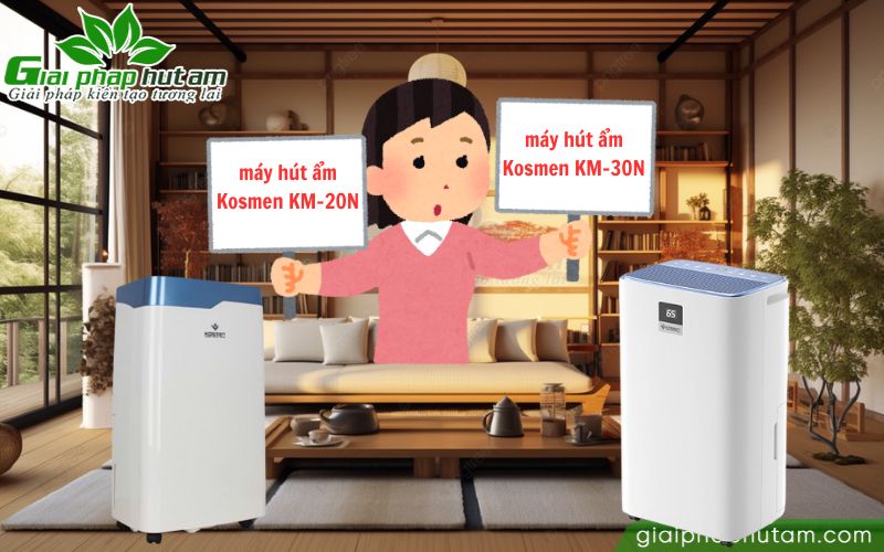 mua máy hút ẩm Kosmen KM-20N hay Kosmen KM-30N