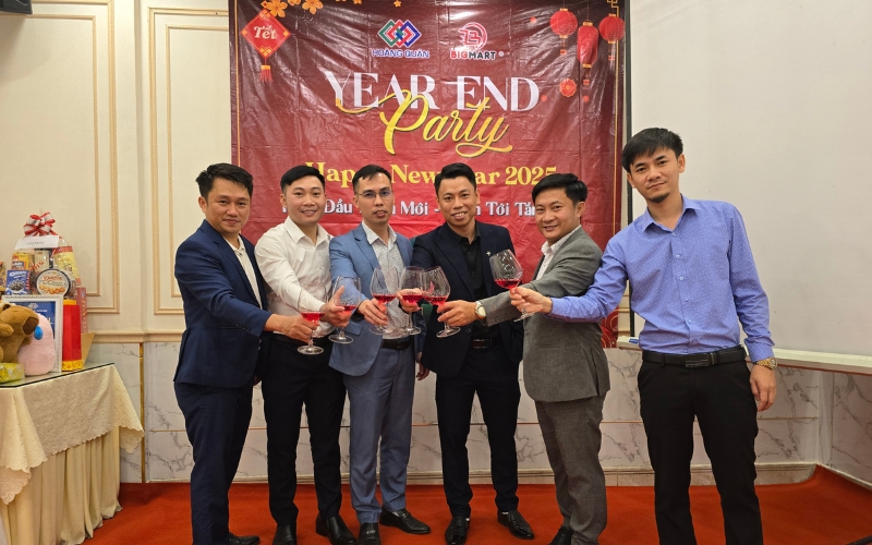 Tiệc tất niên Công ty Hoàng Quân năm 2024 tại TPHCM