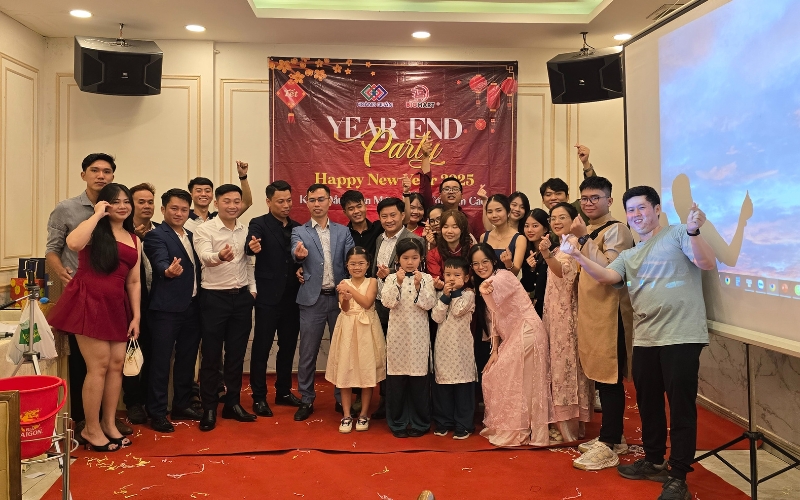 Tiệc tất niên Công ty Hoàng Quân năm 2024 tại TPHCM
