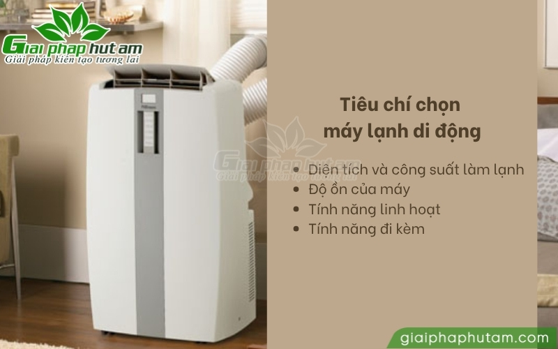 Tiêu chí chọn máy lạnh di động