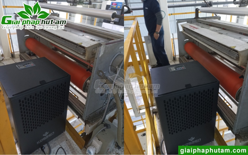 lắp Máy hút ẩm bảo quản keo dán công nghiệp cho công ty Termo Bắc Ninh