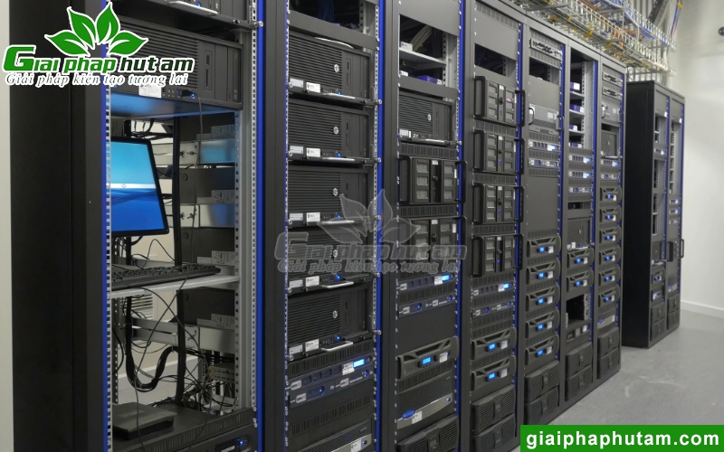 kiểm soát độ ẩm trong phòng máy chủ, server bảo vệ thiết bị